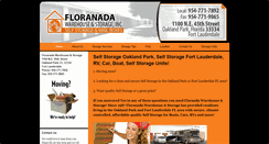 Desktop Screenshot of floranadastorage.com